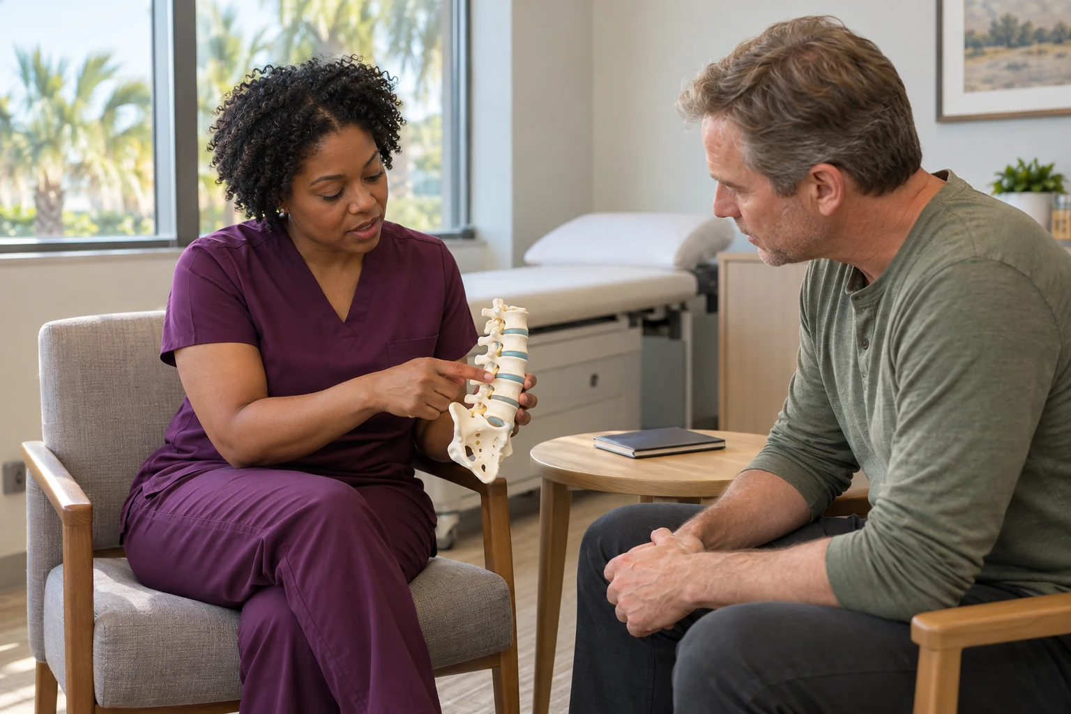 Bulging disc treatment at our Orlando chiropractic clinic