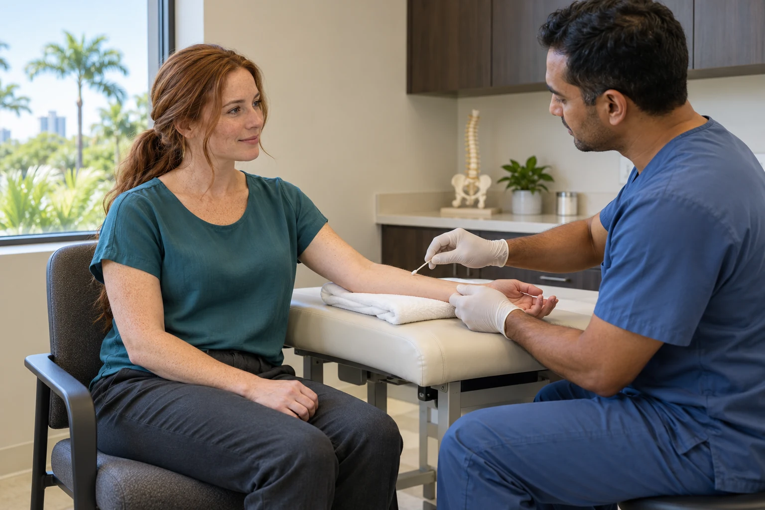 Pinched nerve treatment at our Orlando chiropractic clinic